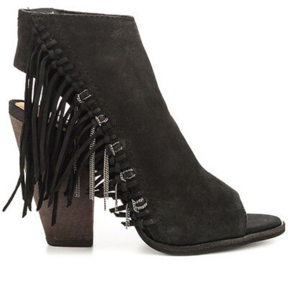 Dolce Vita Fringe Noralee Peep Toe Heel